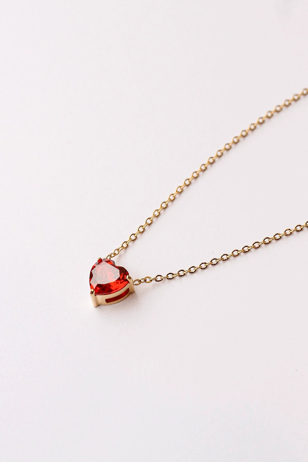 Ruby Necklace by Rose & Clay