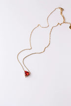 Ruby Necklace by Rose & Clay
