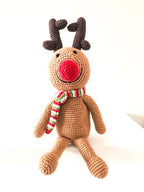 Rudolph Rattle - Two Sizes Rattles La Vie Bien Rudolph Rattle - Two Sizes