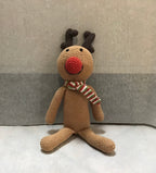 Rudolph Rattle - Two Sizes Rattles La Vie Bien Rudolph Rattle - Two Sizes