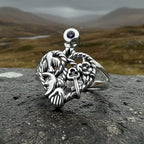 Rue Italian Cimaruta Ring in Sterling Silver Ring La Vie Bien Rue Italian Cimaruta Ring in Sterling Silver