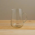 Ruffle Glass Pitcher by White Cliff Studio