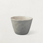 Rugueux Stoneware Tumbler, White by White Cliff Studio
