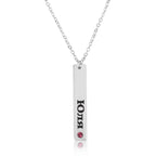 Russian Necklace With Engraving La Vie Bien Russian Necklace With Engraving
