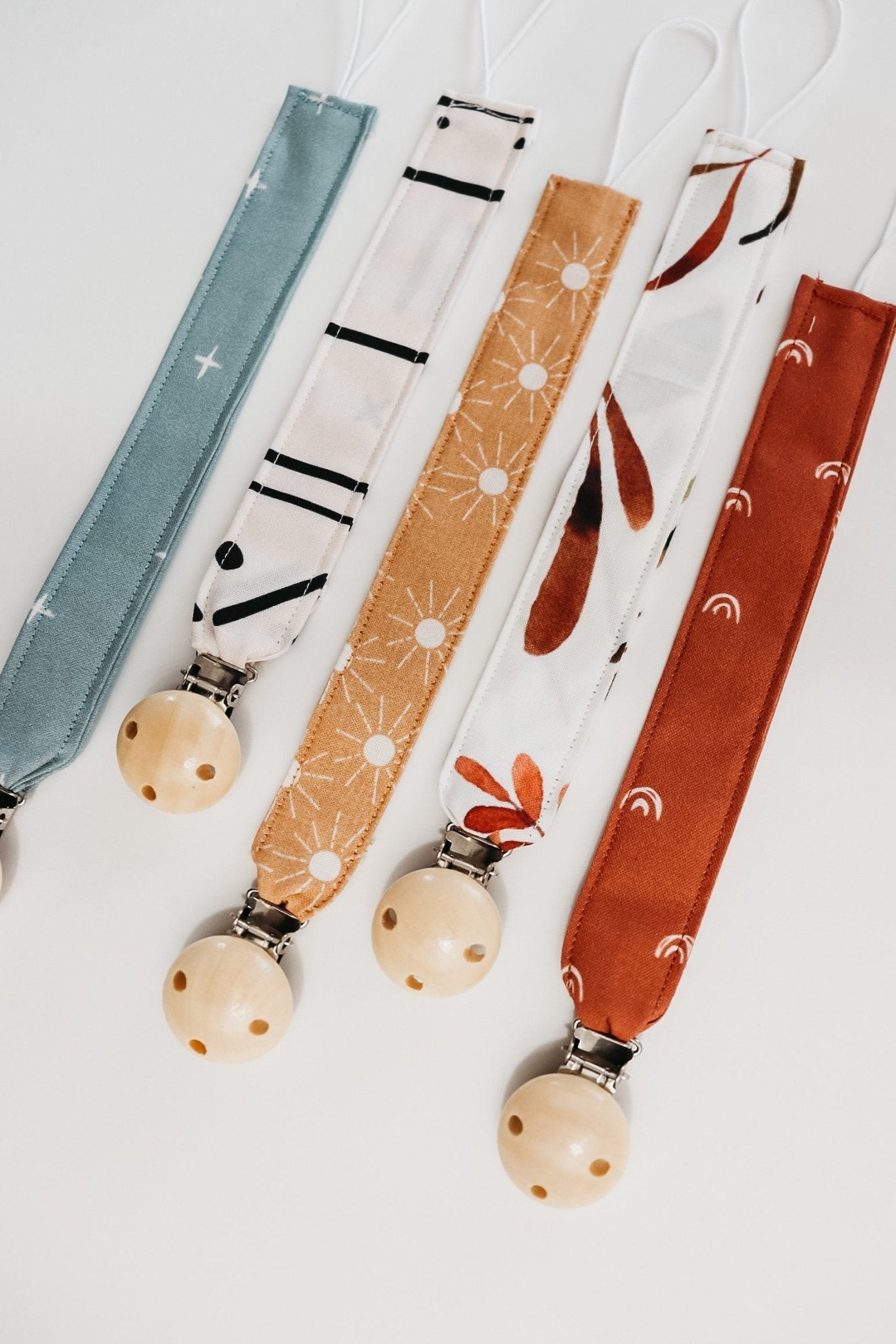 Rust Pacifier Clip