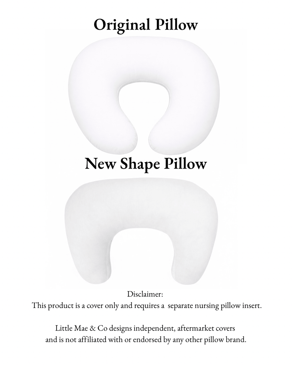 Rust Ribbed Nursing Pillow Cover La Vie Bien Rust Ribbed Nursing Pillow Cover