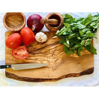 Rustic Olive Wood Cutting Board La Vie Bien Rustic Olive Wood Cutting Board