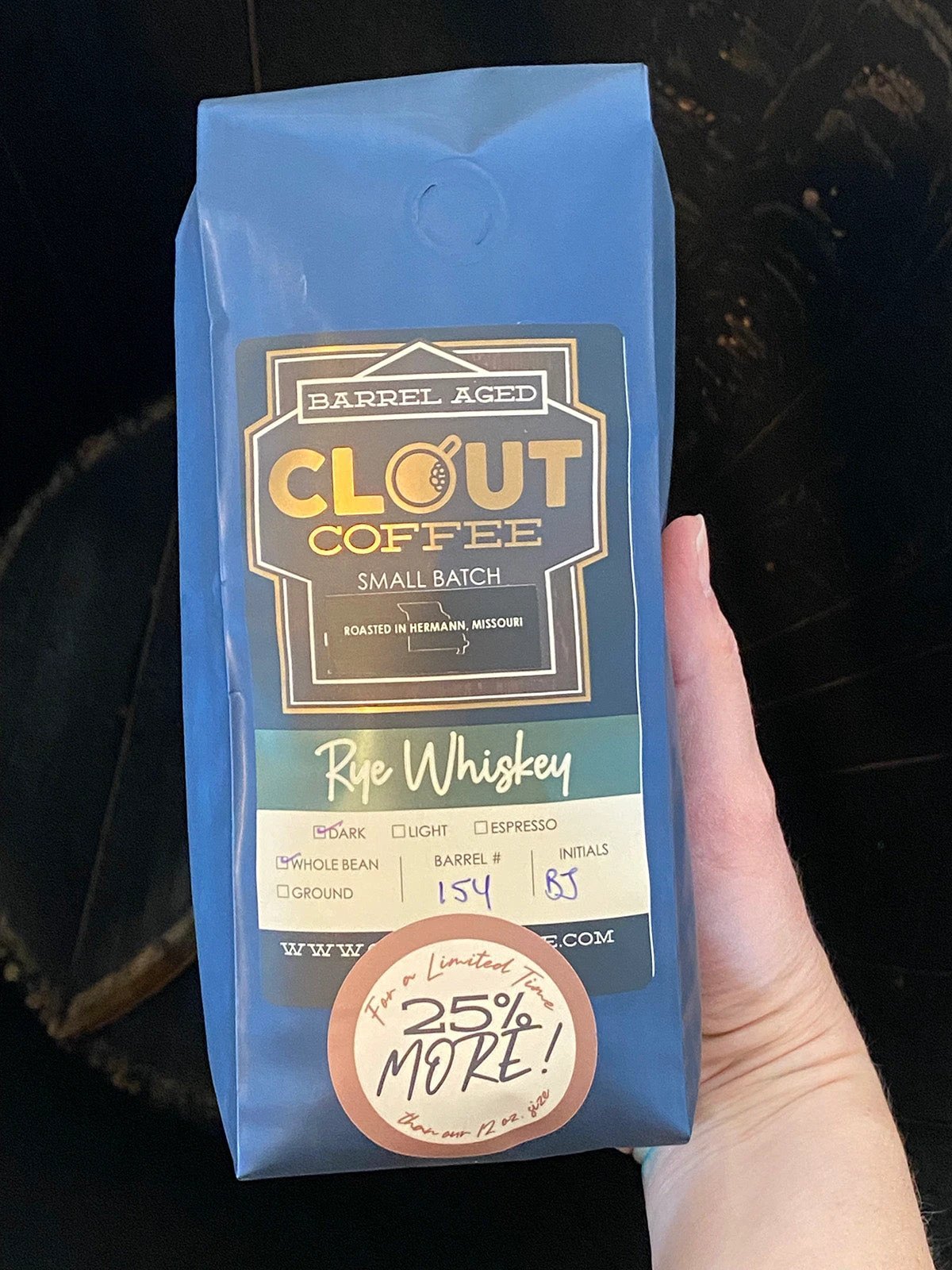 Rye Whiskey | 16oz by Clout Coffee