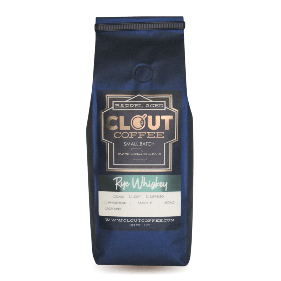 RYE WHISKEY BARREL AGED | 12OZ by Clout Coffee