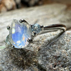 Rylena Moonstone Ring Ring La Vie Bien Rylena Moonstone Ring
