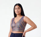 2128 - Purple blouse