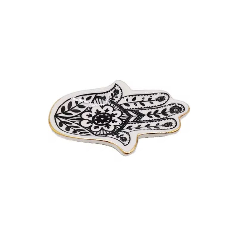 Sacred Hamsa Trinket Tray gifts La Vie Bien Sacred Hamsa Trinket Tray