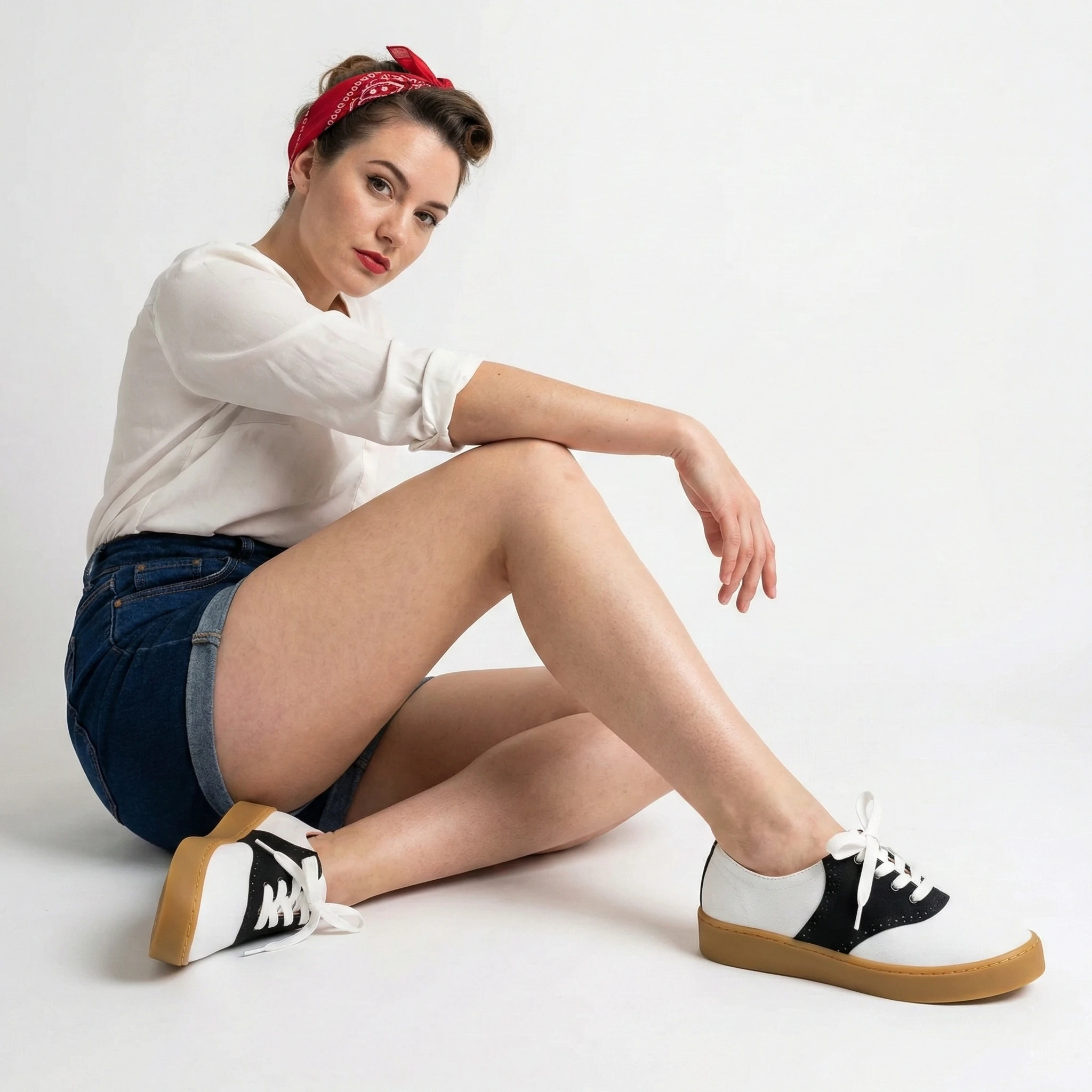 Saddle Casual Sneaker by Hot Chocolate Design
