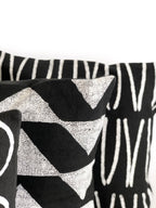 Sadza Circles Pillow Cover - Ebony Black La Vie Bien Sadza Circles Pillow Cover - Ebony Black