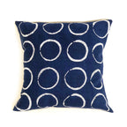 Sadza Circles Pillow Cover - Touareg Indigo La Vie Bien Sadza Circles Pillow Cover - Touareg Indigo