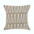Sadza Lines Pillow Cover - Savanna Beige La Vie Bien Sadza Lines Pillow Cover - Savanna Beige