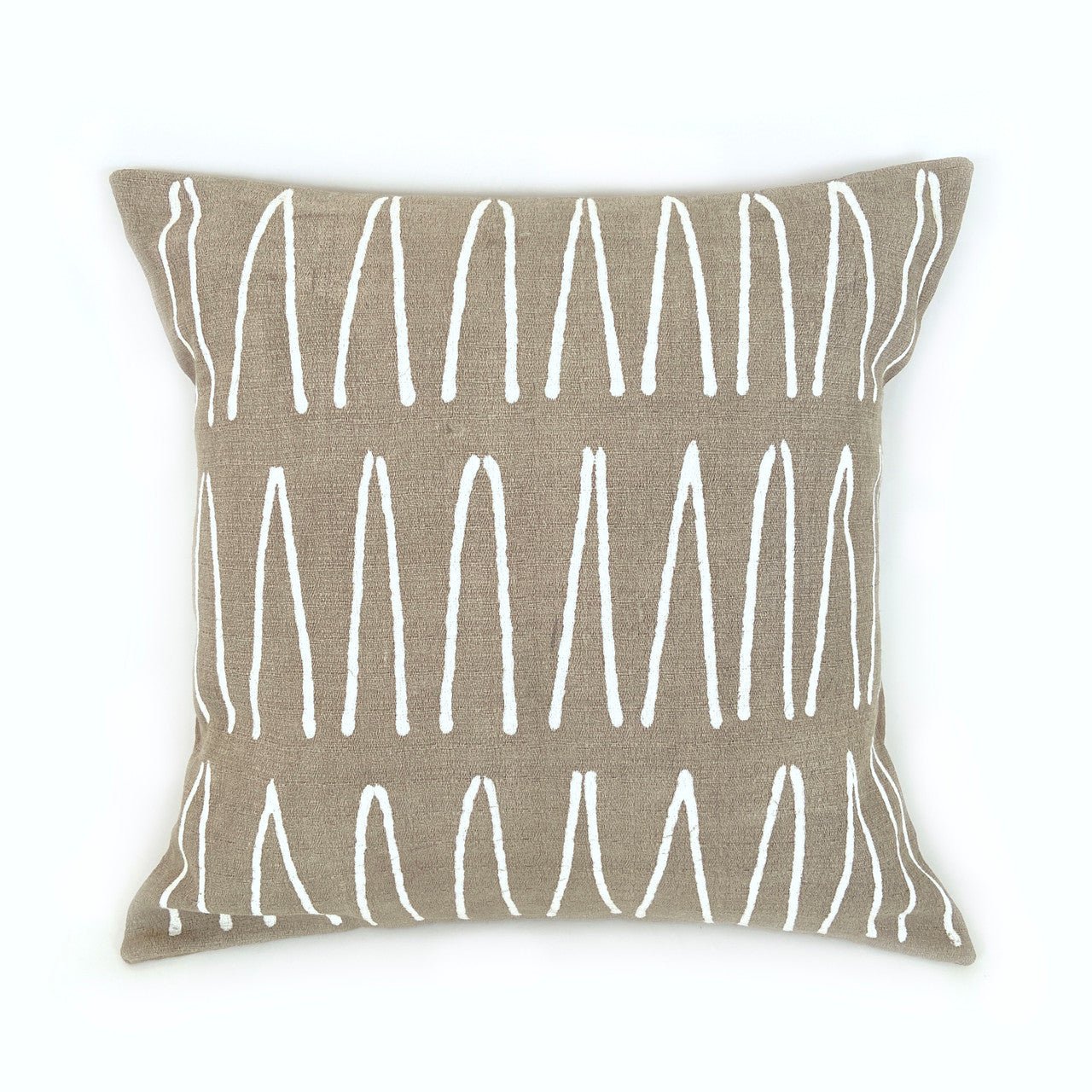 Sadza Lines Pillow Cover - Savanna Beige La Vie Bien Sadza Lines Pillow Cover - Savanna Beige