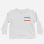 saehae bok mani badeuseyo - Long Sleeve Shirt (Toddler) long sleeves La Vie Bien saehae bok mani badeuseyo - Long Sleeve Shirt (Toddler)
