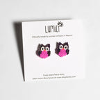 Safari Seed Bead Animal Stud Earrings - Mexico Jewelry La Vie Bien Safari Seed Bead Animal Stud Earrings - Mexico