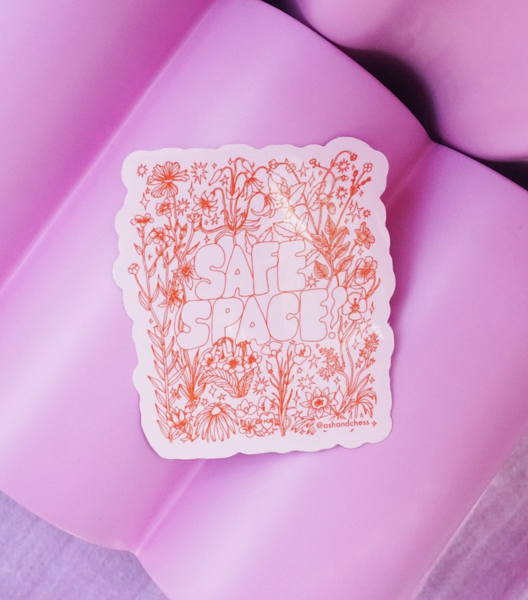 Safe Space Sticker Stickers La Vie Bien Safe Space Sticker