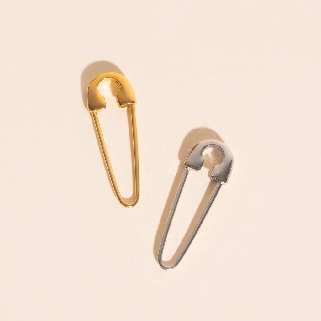 Safety Pin Necklace Charm Clasp (31mm) by Oh Clementine