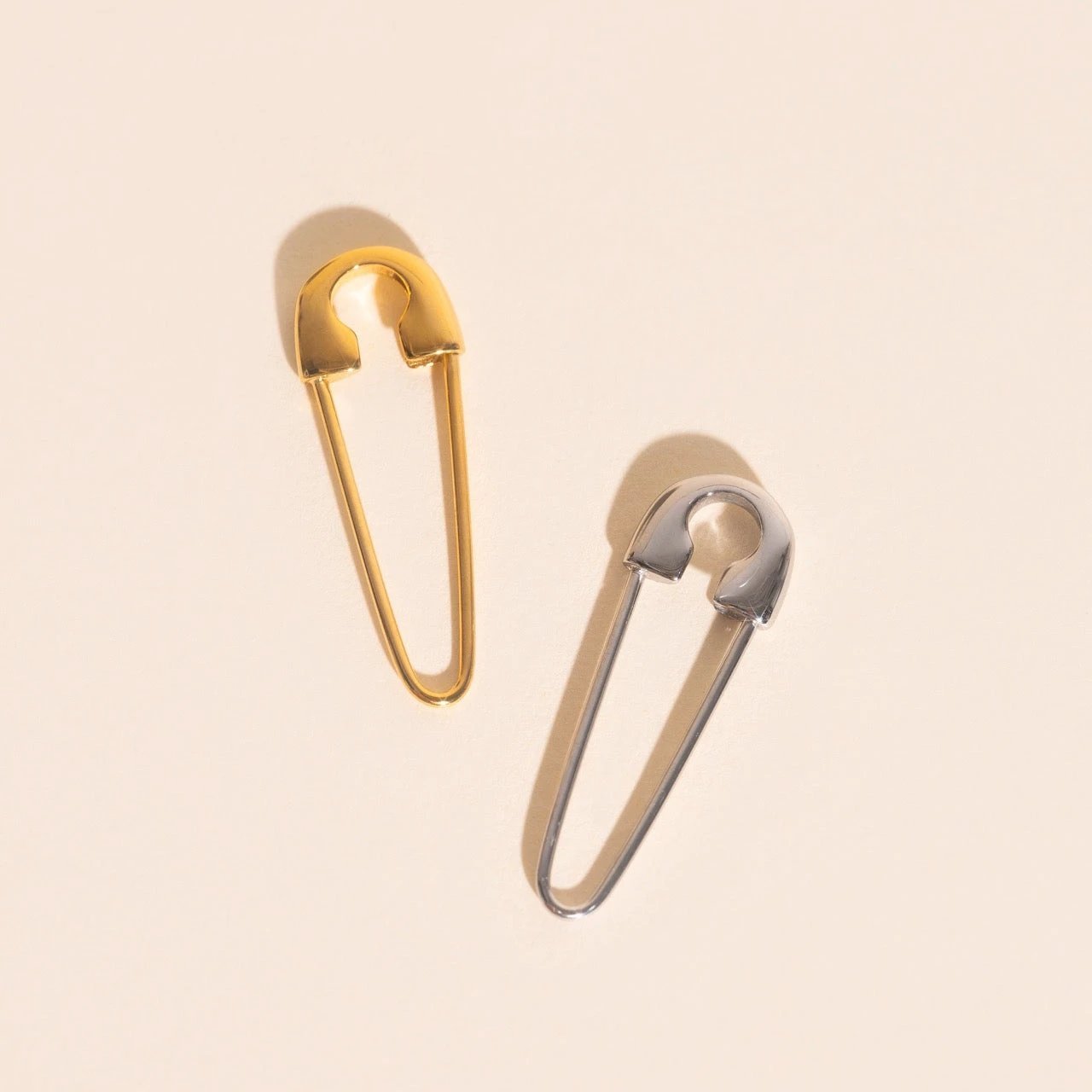 Safety Pin Necklace Charm Clasp (31mm) by Oh Clementine