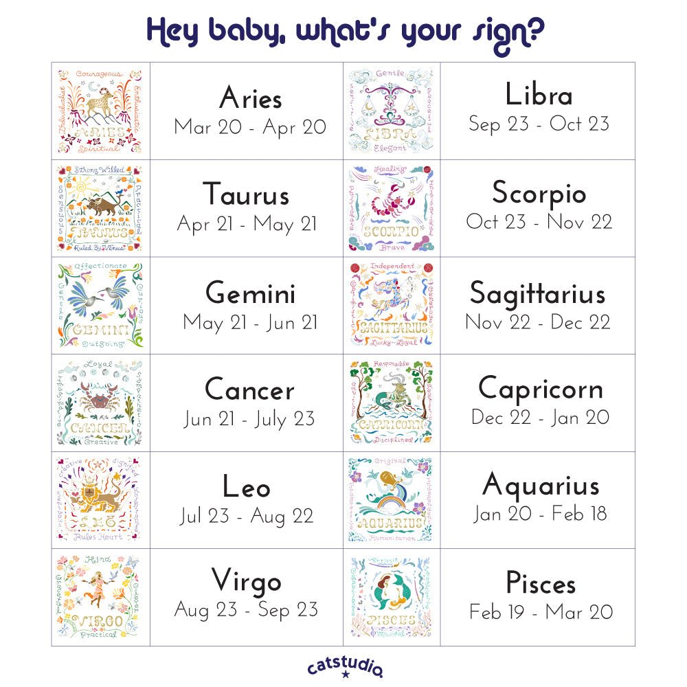 Sagittarius Astrology Hand - Embroidered Pillow by Cat Studio Pillows La Vie Bien Sagittarius Astrology Hand - Embroidered Pillow by Cat Studio
