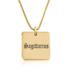 Sagittarius Charm Necklace La Vie Bien Sagittarius Charm Necklace