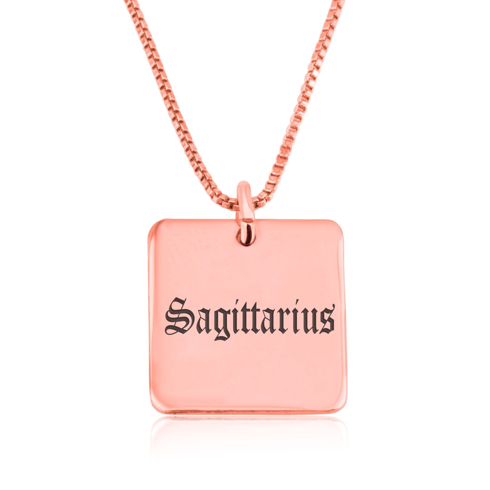 Sagittarius Charm Necklace La Vie Bien Sagittarius Charm Necklace