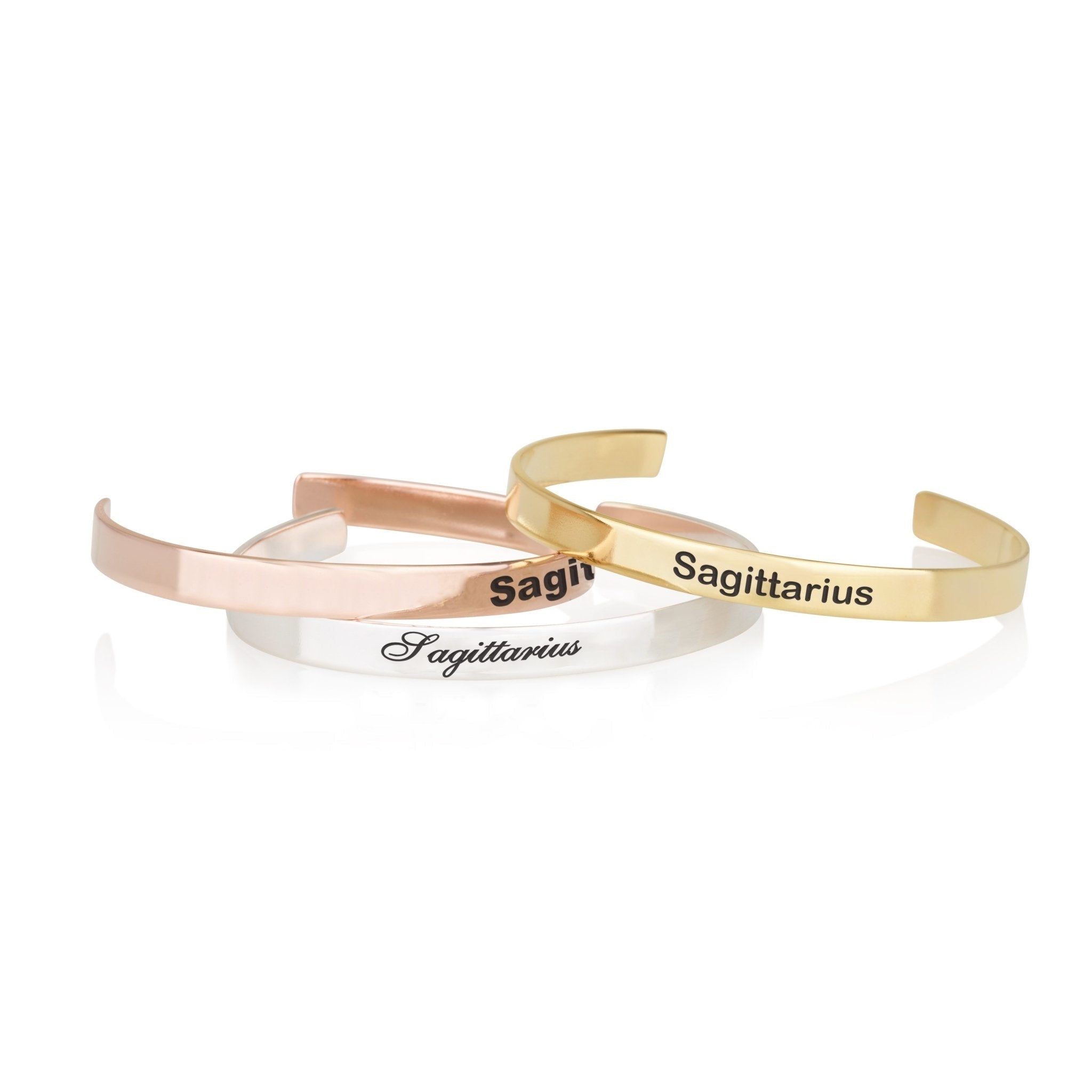 Sagittarius Cuff Bracelet La Vie Bien Sagittarius Cuff Bracelet