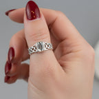 Sahale Celtic Knot Ring Ring La Vie Bien Sahale Celtic Knot Ring