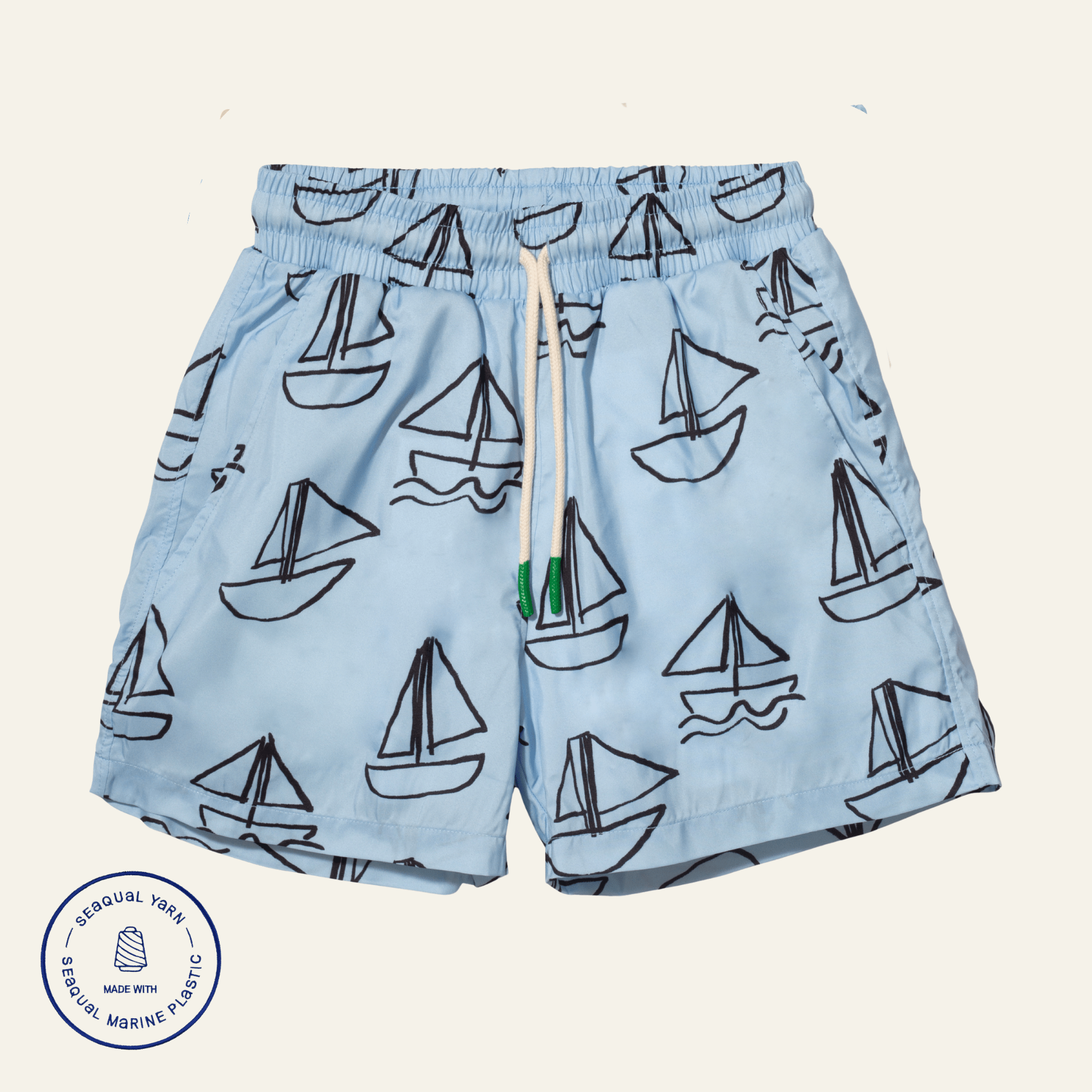 Sailboats Swim Trunk Swimsuit La Vie Bien Sailboats Swim Trunk