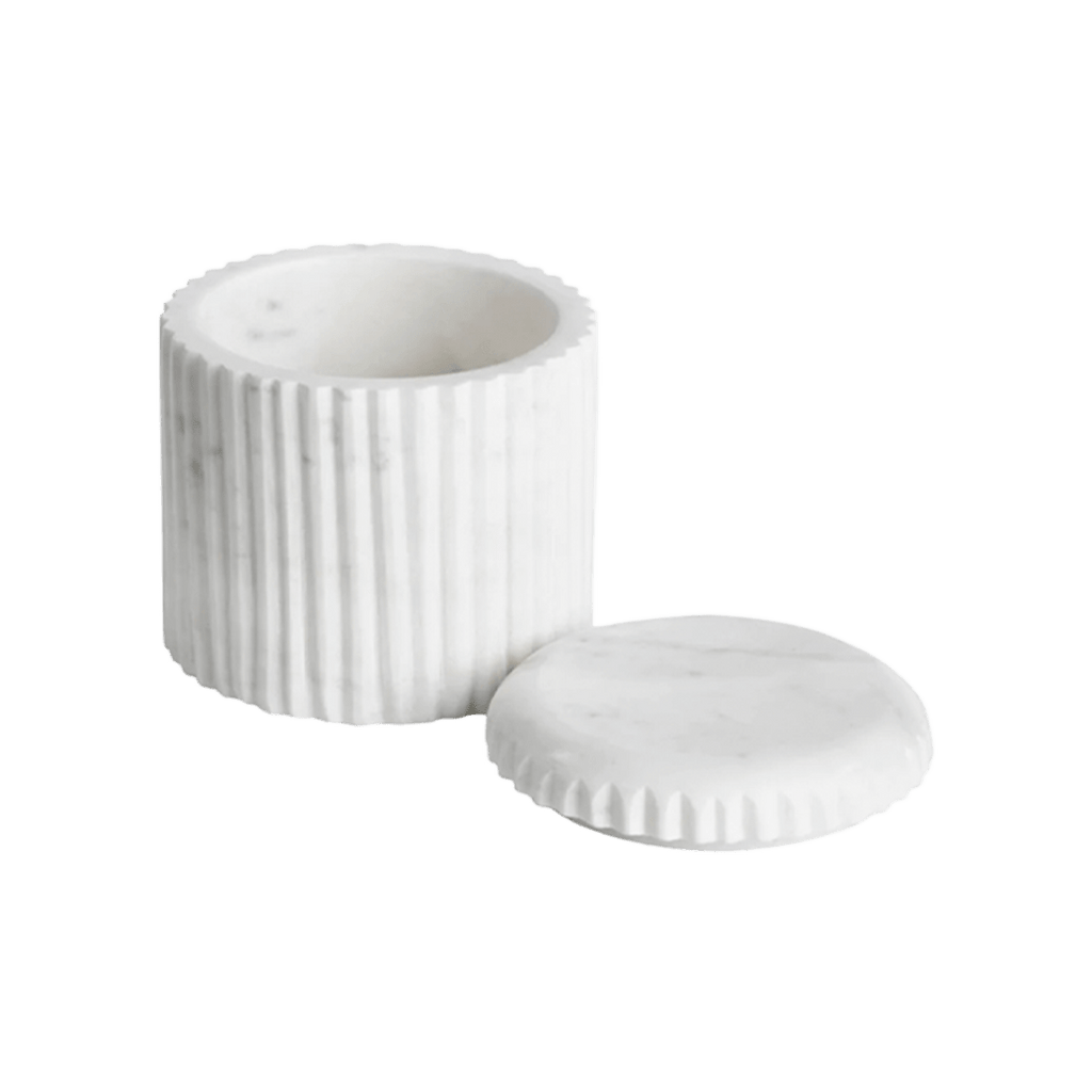 Saima Marble Canister Canister La Vie Bien Saima Marble Canister