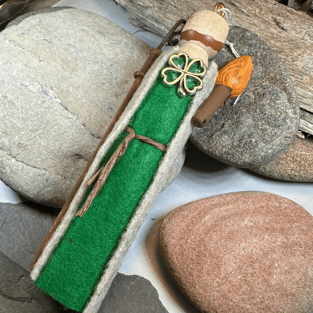 Saint Aidan of Lindisfarne Ireland Doll Gifts La Vie Bien Saint Aidan of Lindisfarne Ireland Doll