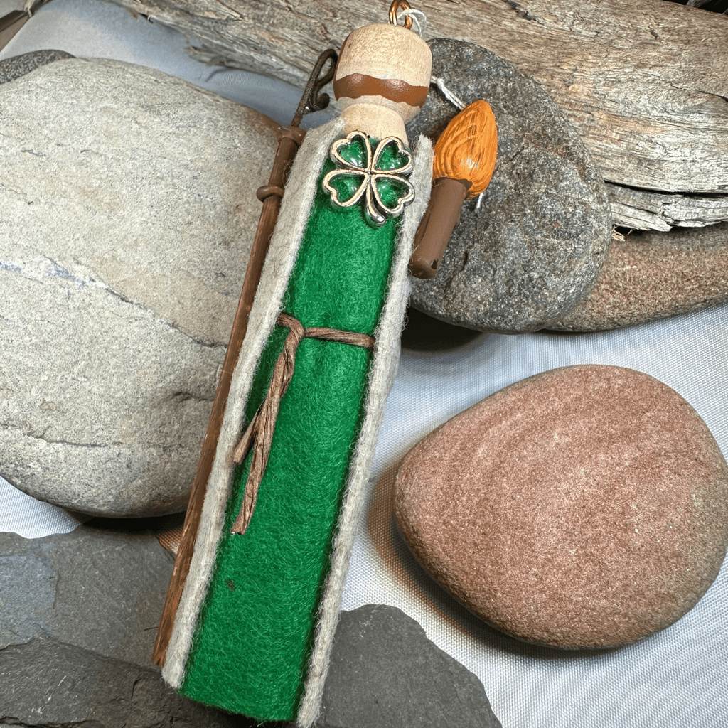 Saint Aidan of Lindisfarne Ireland Doll Gifts La Vie Bien Saint Aidan of Lindisfarne Ireland Doll