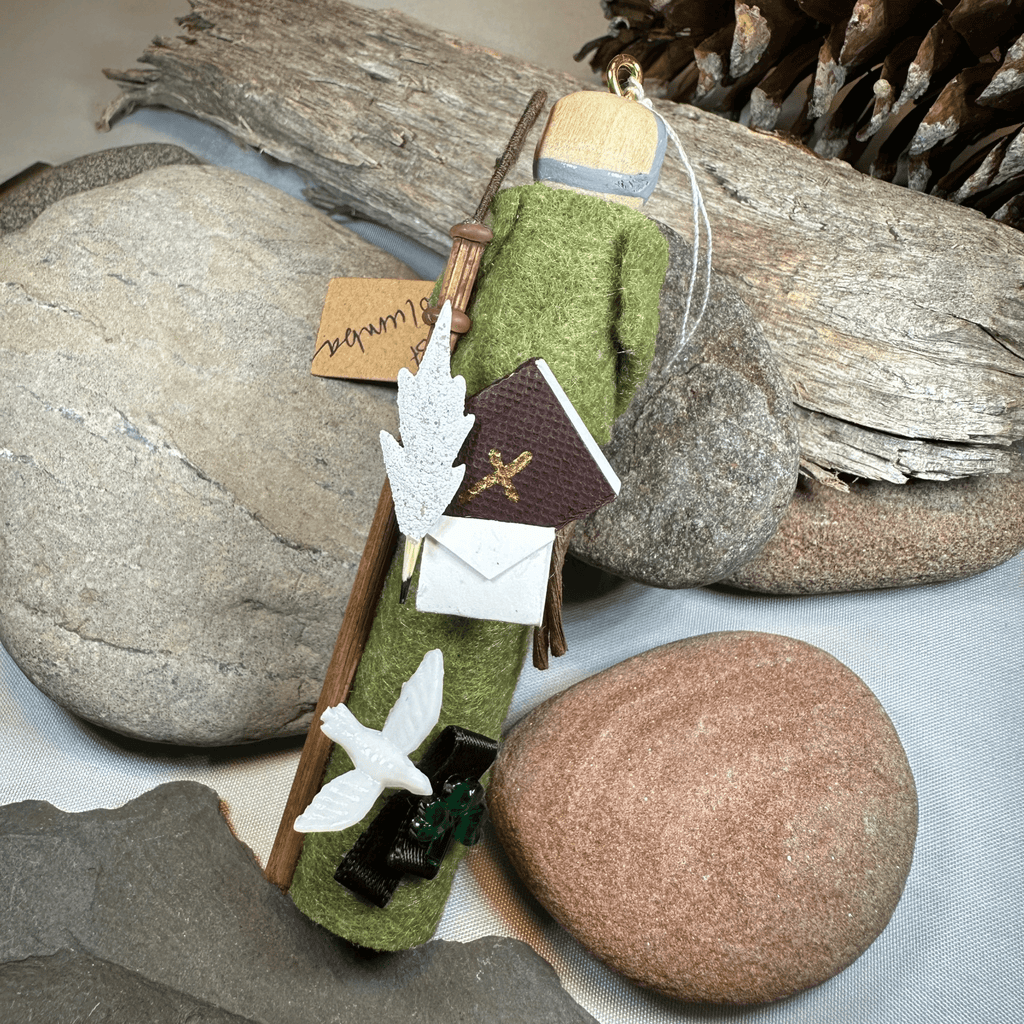 Saint Columba Irish Doll Gifts La Vie Bien Saint Columba Irish Doll