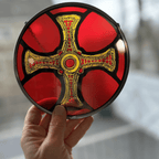 Saint Cuthbert's Cross Suncatcher Gifts La Vie Bien Saint Cuthbert's Cross Suncatcher