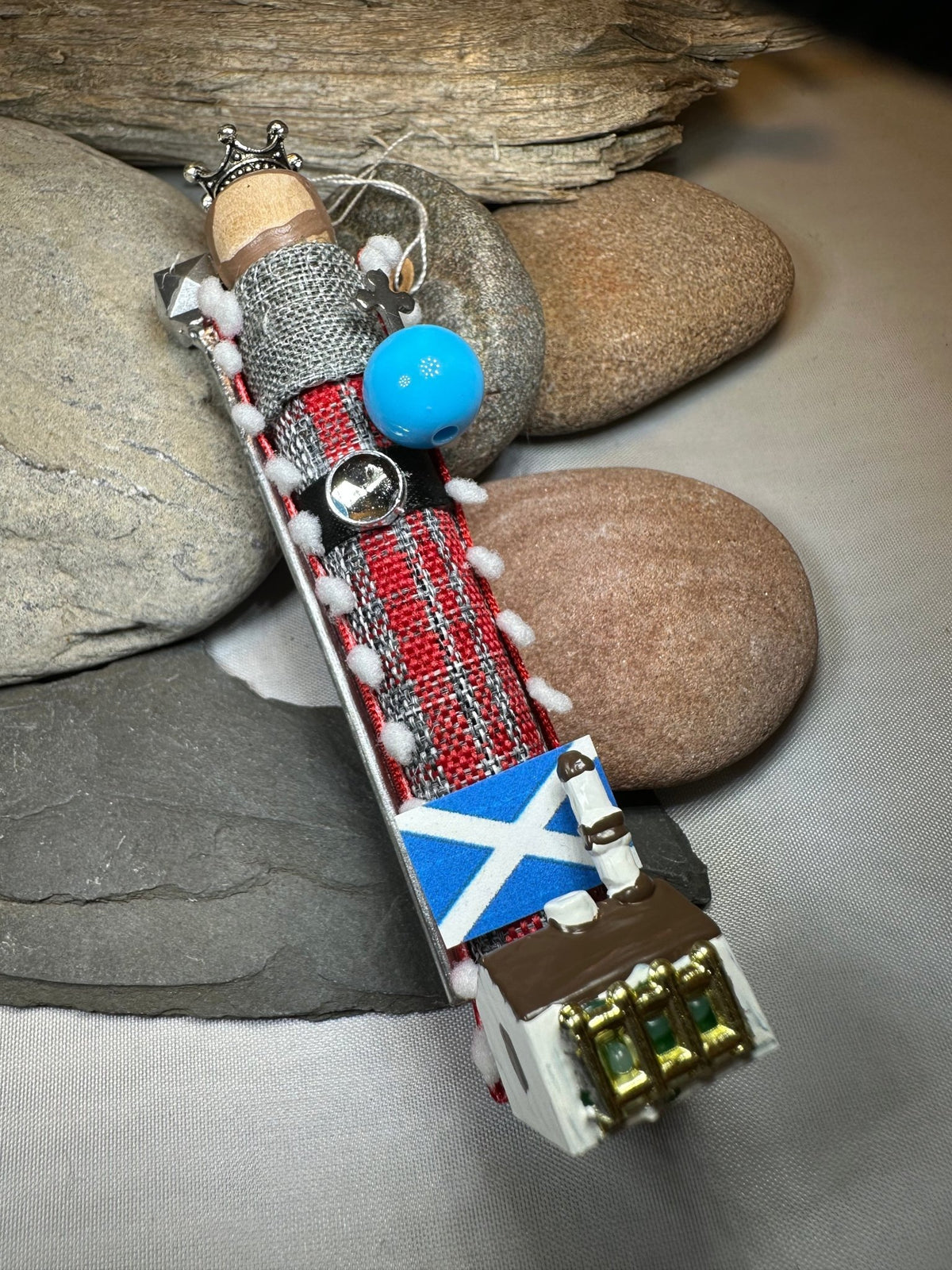 Saint David of Scotland Doll Gifts La Vie Bien Saint David of Scotland Doll