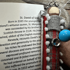 Saint David of Scotland Doll Gifts La Vie Bien Saint David of Scotland Doll