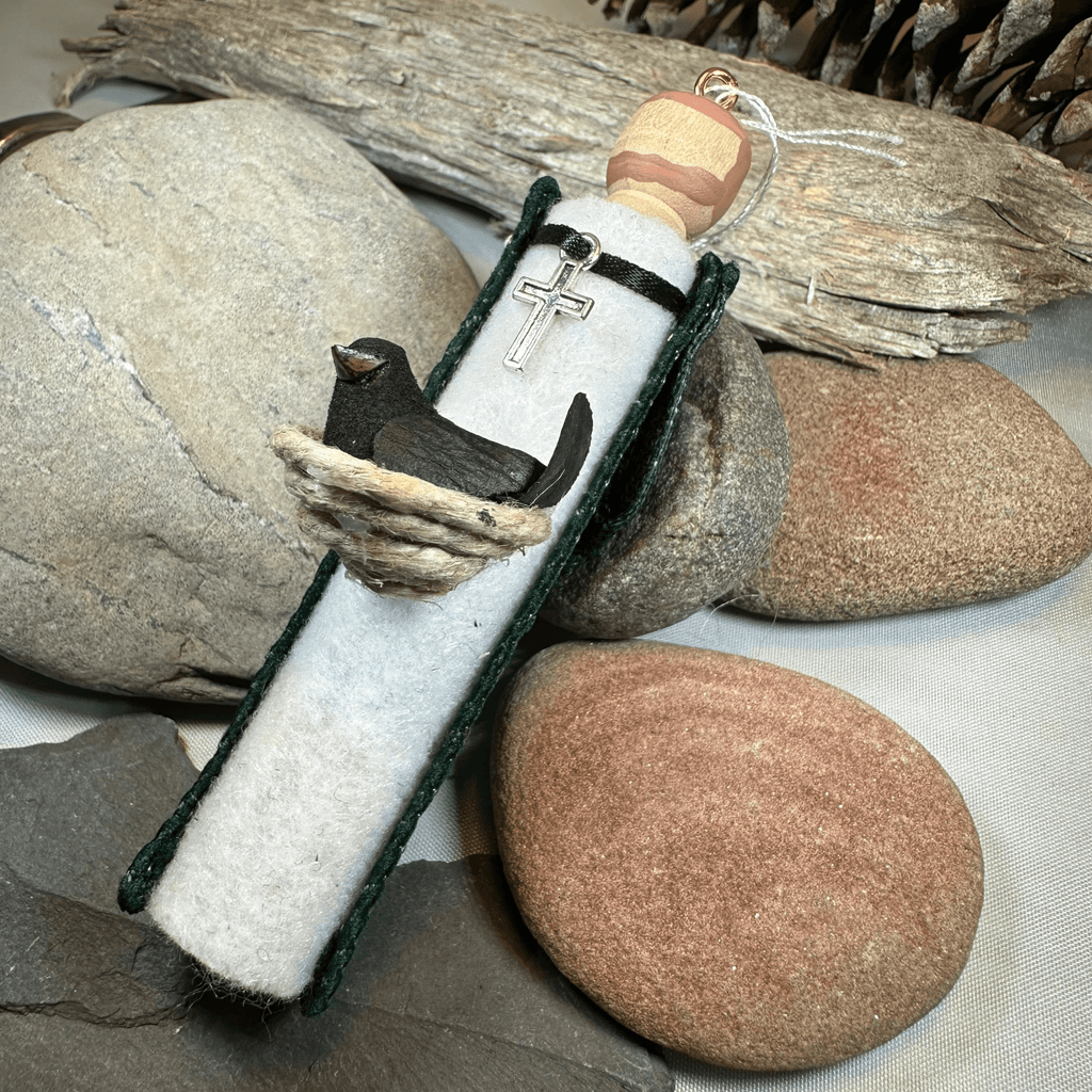 Saint Kevin of Glendalough Ireland Doll Gifts La Vie Bien Saint Kevin of Glendalough Ireland Doll