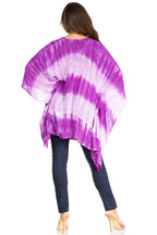 Sakkas Adalwin Second TieDye Desert Sun Circle Ponch Tunic Top Blouse W/Embroidery tops La Vie Bien Sakkas Adalwin Second TieDye Desert Sun Circle Ponch Tunic Top Blouse W/Embroidery