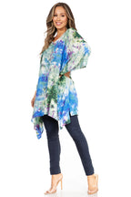 Sakkas Adalwin Second TieDye Desert Sun Circle Ponch Tunic Top Blouse W/Embroidery tops La Vie Bien Sakkas Adalwin Second TieDye Desert Sun Circle Ponch Tunic Top Blouse W/Embroidery