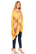Sakkas Adalwin Third Tie Dye Desert Sun Circle Ponch Tunic Top Blouse W/Embroidery tops La Vie Bien Sakkas Adalwin Third Tie Dye Desert Sun Circle Ponch Tunic Top Blouse W/Embroidery