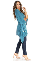 Sakkas Adalwin Third Tie Dye Desert Sun Circle Ponch Tunic Top Blouse W/Embroidery tops La Vie Bien Sakkas Adalwin Third Tie Dye Desert Sun Circle Ponch Tunic Top Blouse W/Embroidery