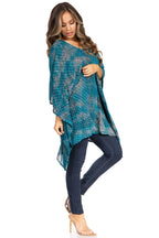 Sakkas Adalwin Third Tie Dye Desert Sun Circle Ponch Tunic Top Blouse W/Embroidery tops La Vie Bien Sakkas Adalwin Third Tie Dye Desert Sun Circle Ponch Tunic Top Blouse W/Embroidery