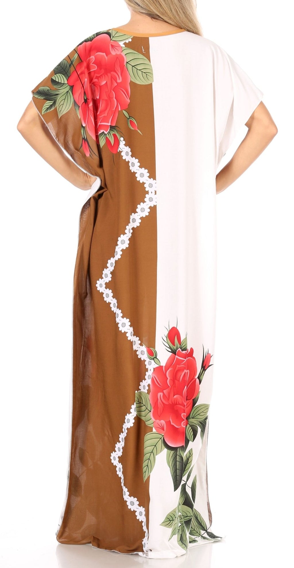 Sakkas Aggy Womens Dashiki African Print Caftan Dress Maxi Boho Hippie Colorful dresses La Vie Bien Sakkas Aggy Womens Dashiki African Print Caftan Dress Maxi Boho Hippie Colorful