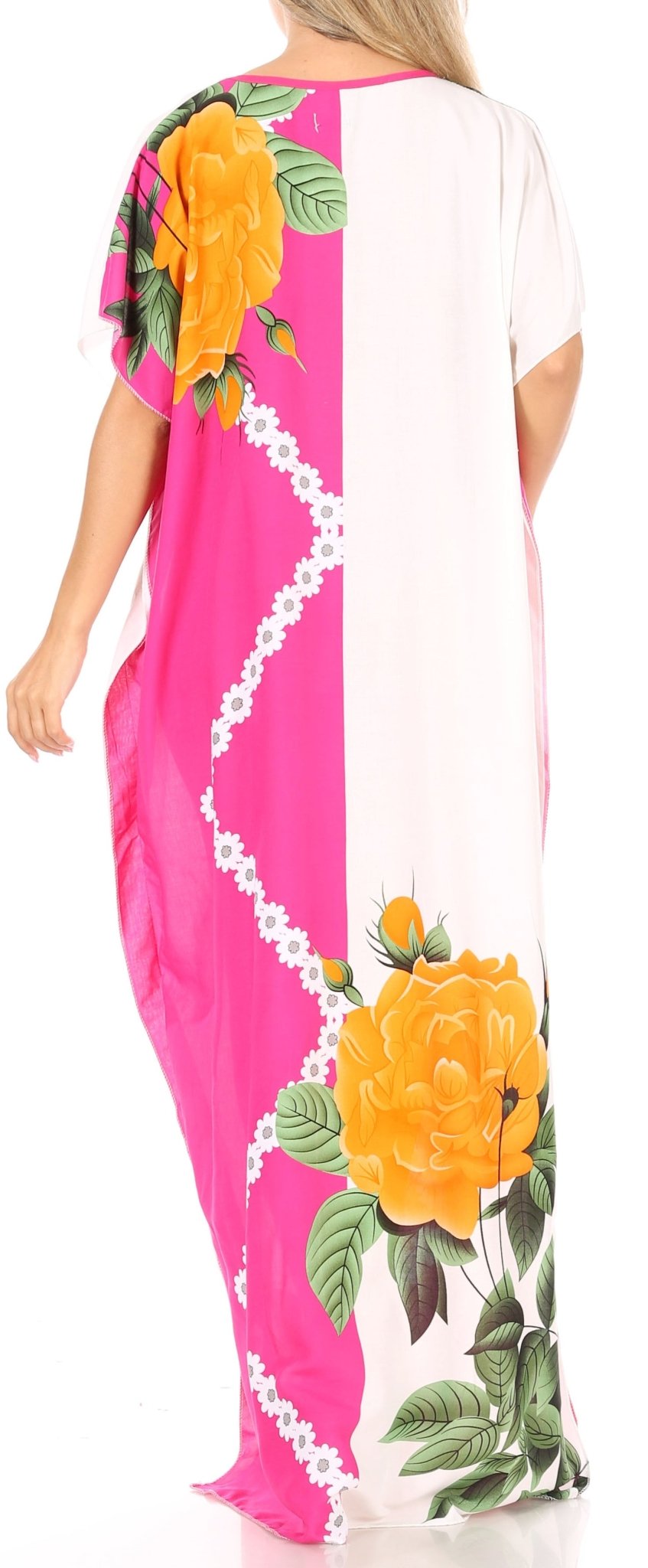 Sakkas Aggy Womens Dashiki African Print Caftan Dress Maxi Boho Hippie Colorful dresses La Vie Bien Sakkas Aggy Womens Dashiki African Print Caftan Dress Maxi Boho Hippie Colorful