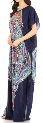 Sakkas Aggy Womens Dashiki African Print Caftan Dress Maxi Boho Hippie Colorful dresses La Vie Bien Sakkas Aggy Womens Dashiki African Print Caftan Dress Maxi Boho Hippie Colorful