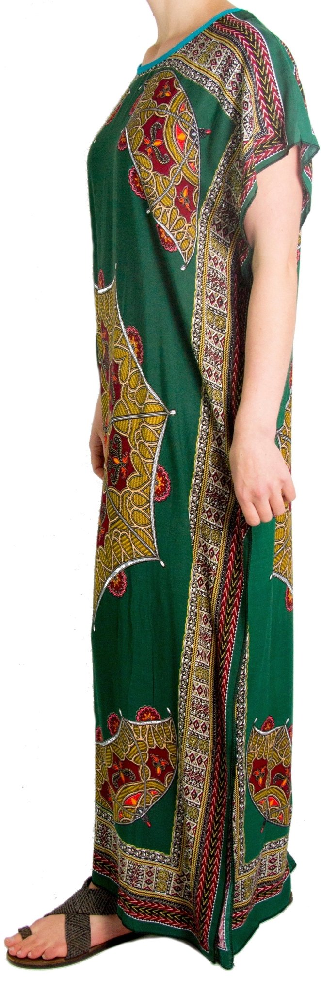 Sakkas Aggy Womens Dashiki African Print Caftan Dress Maxi Boho Hippie Colorful dresses La Vie Bien Sakkas Aggy Womens Dashiki African Print Caftan Dress Maxi Boho Hippie Colorful