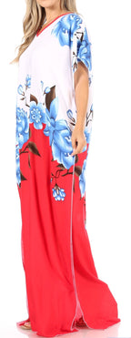 Sakkas Aggy Womens Dashiki African Print Caftan Dress Maxi Boho Hippie Colorful dresses La Vie Bien Sakkas Aggy Womens Dashiki African Print Caftan Dress Maxi Boho Hippie Colorful